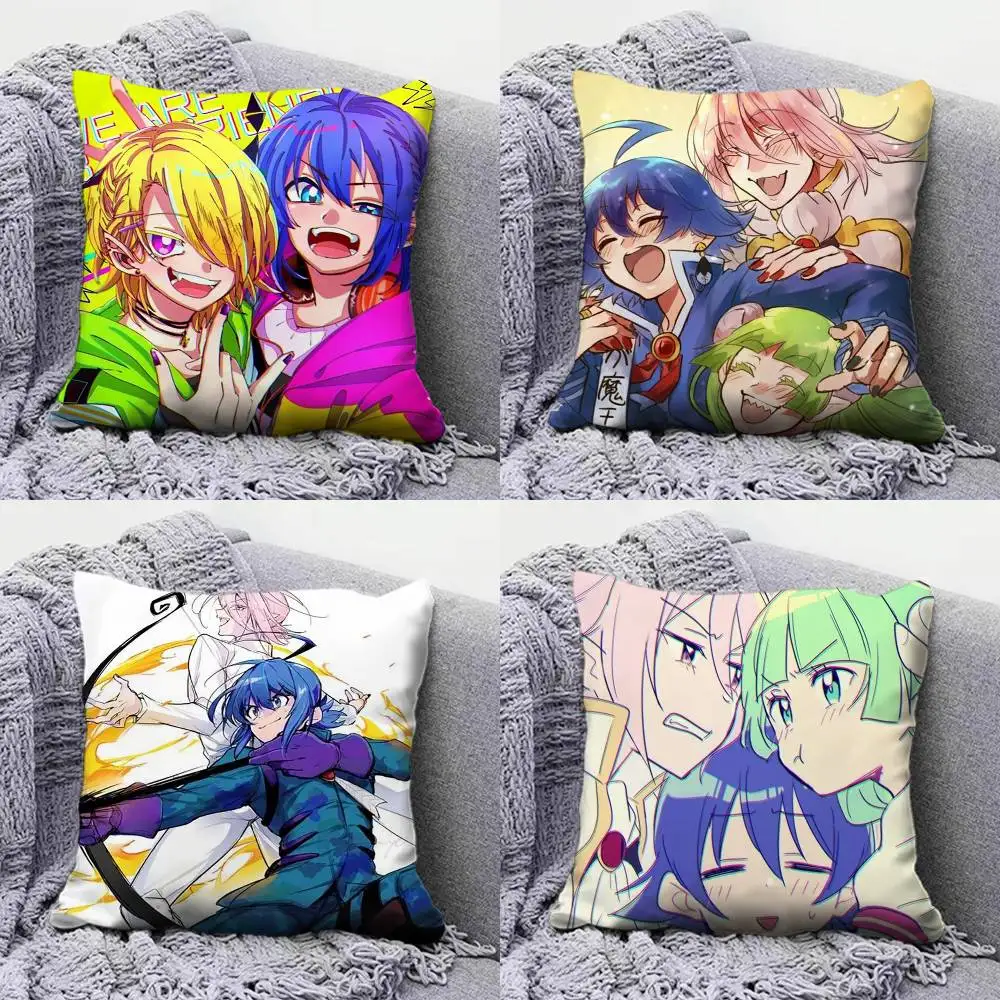 Welcome to Demon School! Iruma-kun Anime  Home Sofa Cushion Covers and Aecorative Custom Pillow Covers