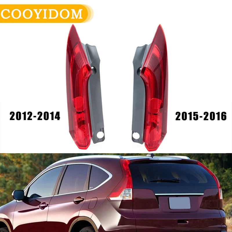 

Для Honda CRV 2012 2013 2014 2015 2016 задний бампер автомобиля, верхний задний фонарь, крышка стоп-сигнала, парковочный фонарь заднего хода без лампочек