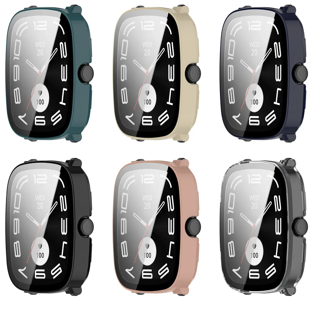 Capa para haylou rs5, proteção completa de tela, capa dura para pc