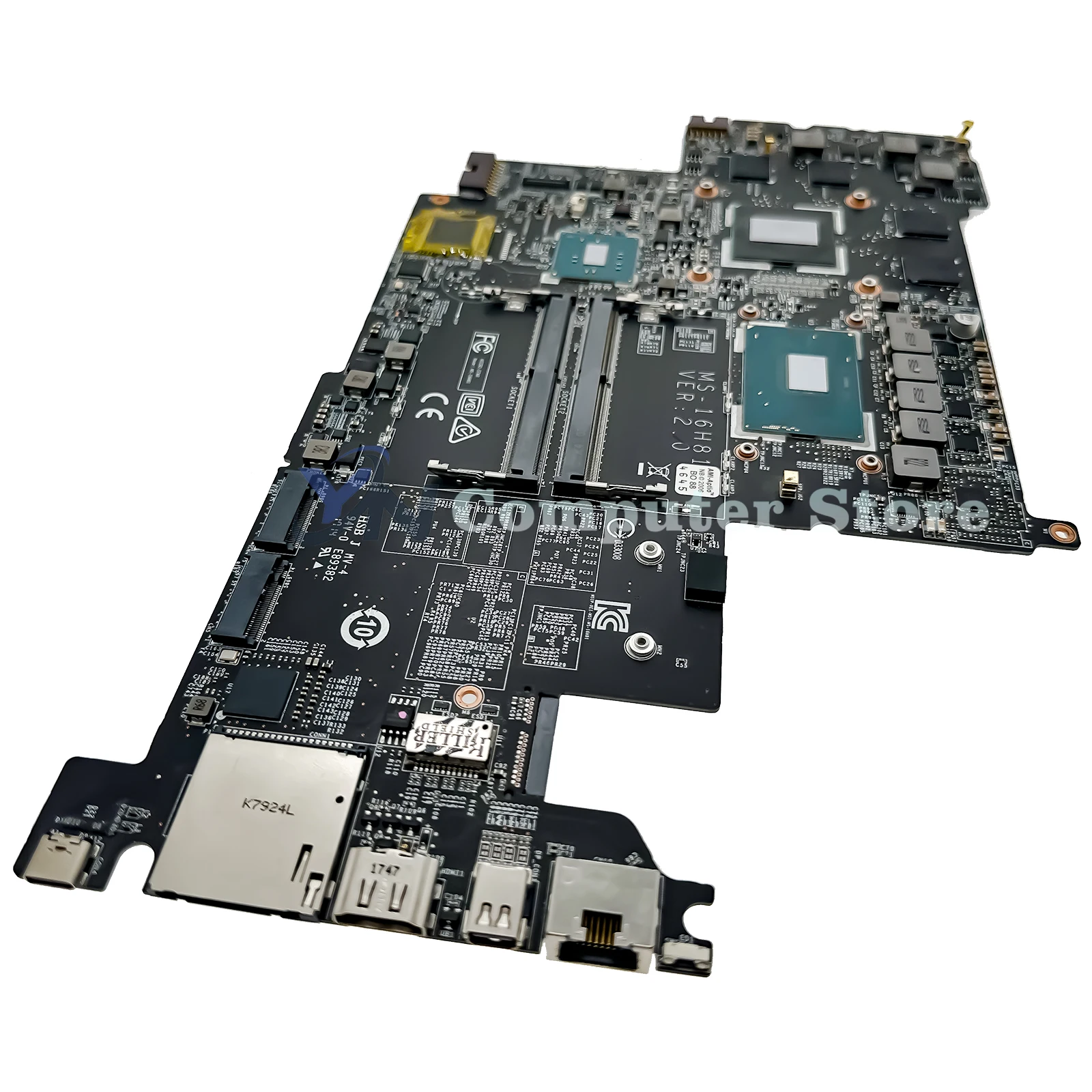 Mainboard für msi ws60 MS-16H81 MS-16H8 laptop motherboard E3-1505M i5 i7 7th gen v4g ddr4 100% test ok