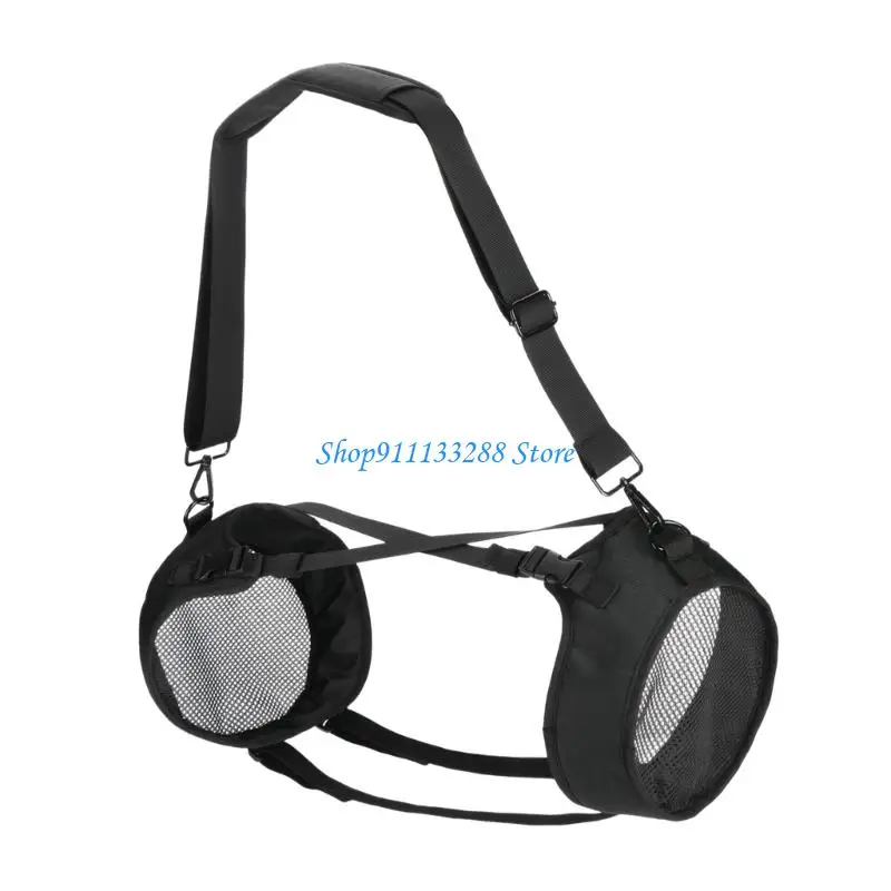 

G88D Heavy Duty Speaker Carrying Case Reinforced Side Storage Strap for Boombox 4