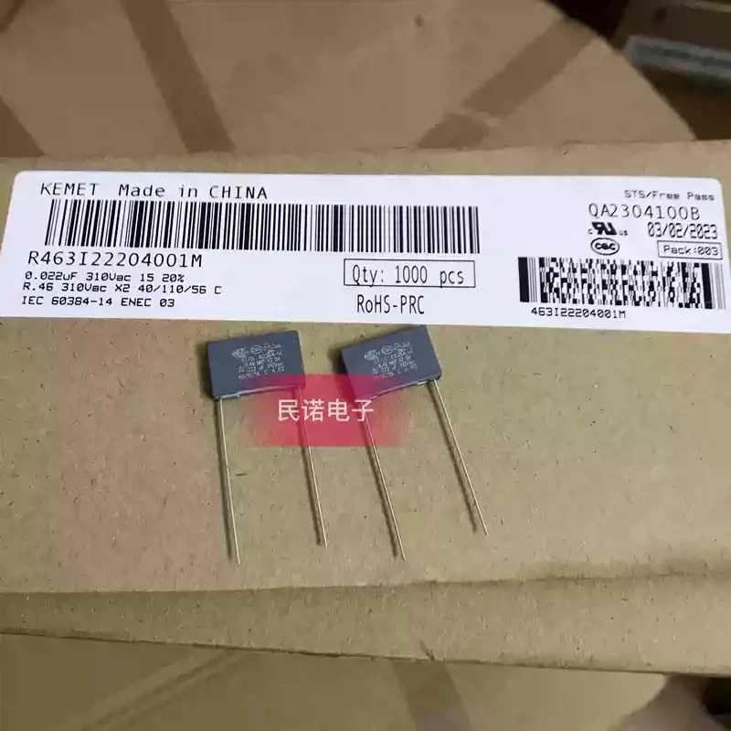 10-100pcs R46 310VAC 0.022UF 310V 223 22NF Pin Distance 15mm New AV Safety Standard Film Capacitors