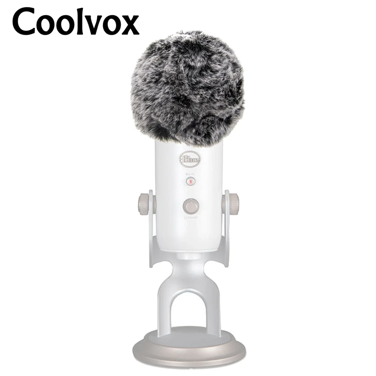 Deat Cat Recording Studio Equipment Blue Mantis Outdoor Artifical Fur Wind Microphone Cover Muff Windscreen Shield for Blue Yeti