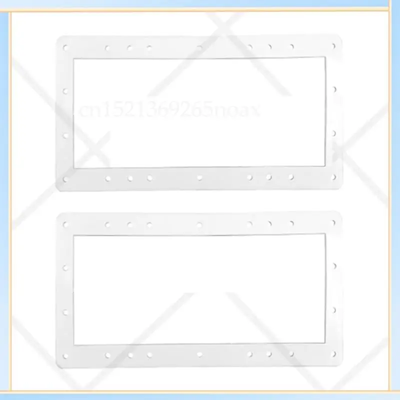 

-SPOR For Hayward SPX1091GW SP1091LX Replacement 2Pc Wide Mouth Butterfly Gasket For Automatic Above Ground Pool Skimmers