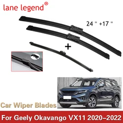 For Geely Okavango VX11 2020 2021 2022 Rubber Strip Refill Frameless Winter Wiper Blades Tablet Cleaning Auto Replacement Parts