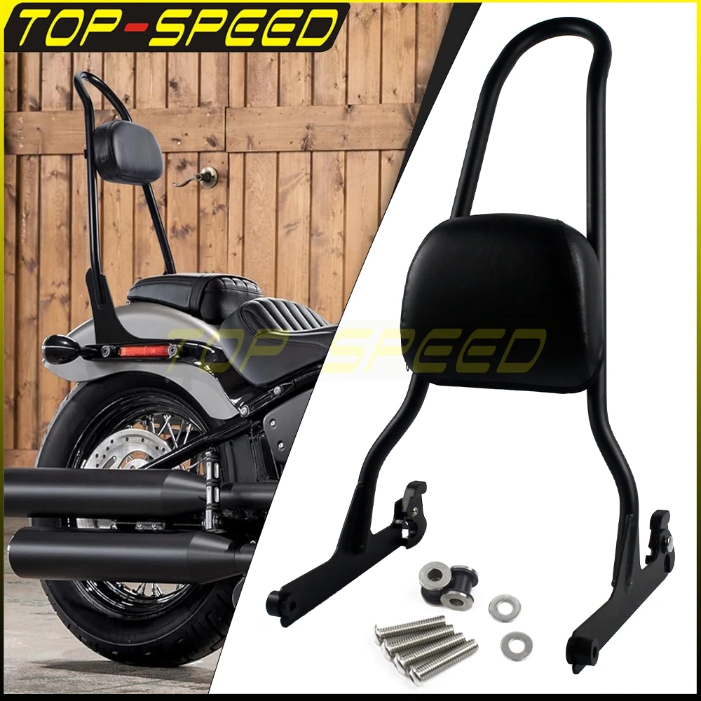 

Для Harley Softail FLSTF FLSTFB FLSTFBS FLSTSB FLSTSE FXST FXSTB FXSTC/S мотоциклетная спинка сисси-бар, спинка заднего пассажира