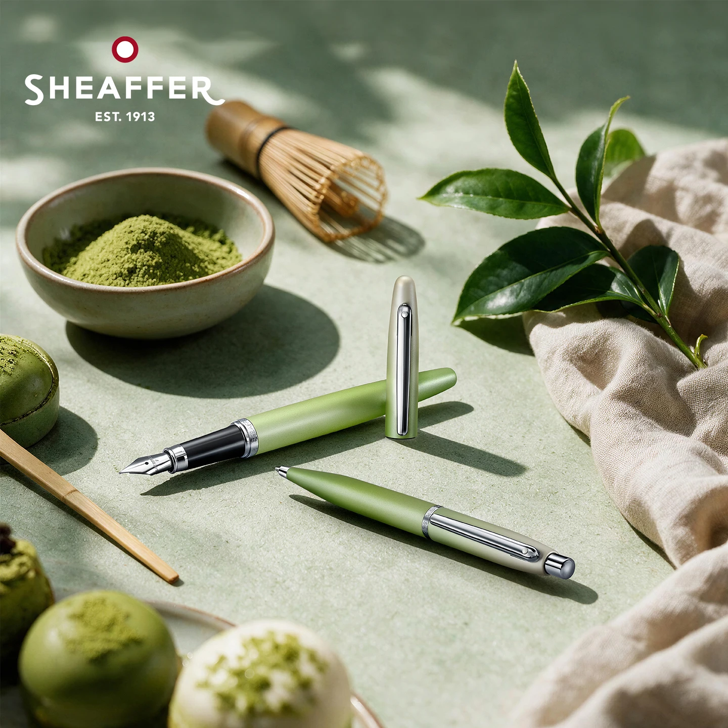 set-de-regalo-de-boligrafos-de-tinta-sheaffer-vfm-matcha-edicion-limitada-boligrafo-de-metal-de-lujo-para-uso-profesional-ideal-para-la-oficina-y-como-regalo