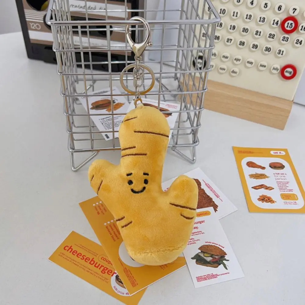 

Pepper Ginger Korean Style Key Holder Bag Pendant Vegetable Pendant Plush Toy Pendant Women Key Chain Stuffed Plush Doll Toy