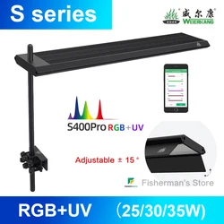 WEEK AQUA S series S300/400/450Pro ,Aquarium Light Water Grass And Fish Tank Lamp Sentiment Small Clip Lamp