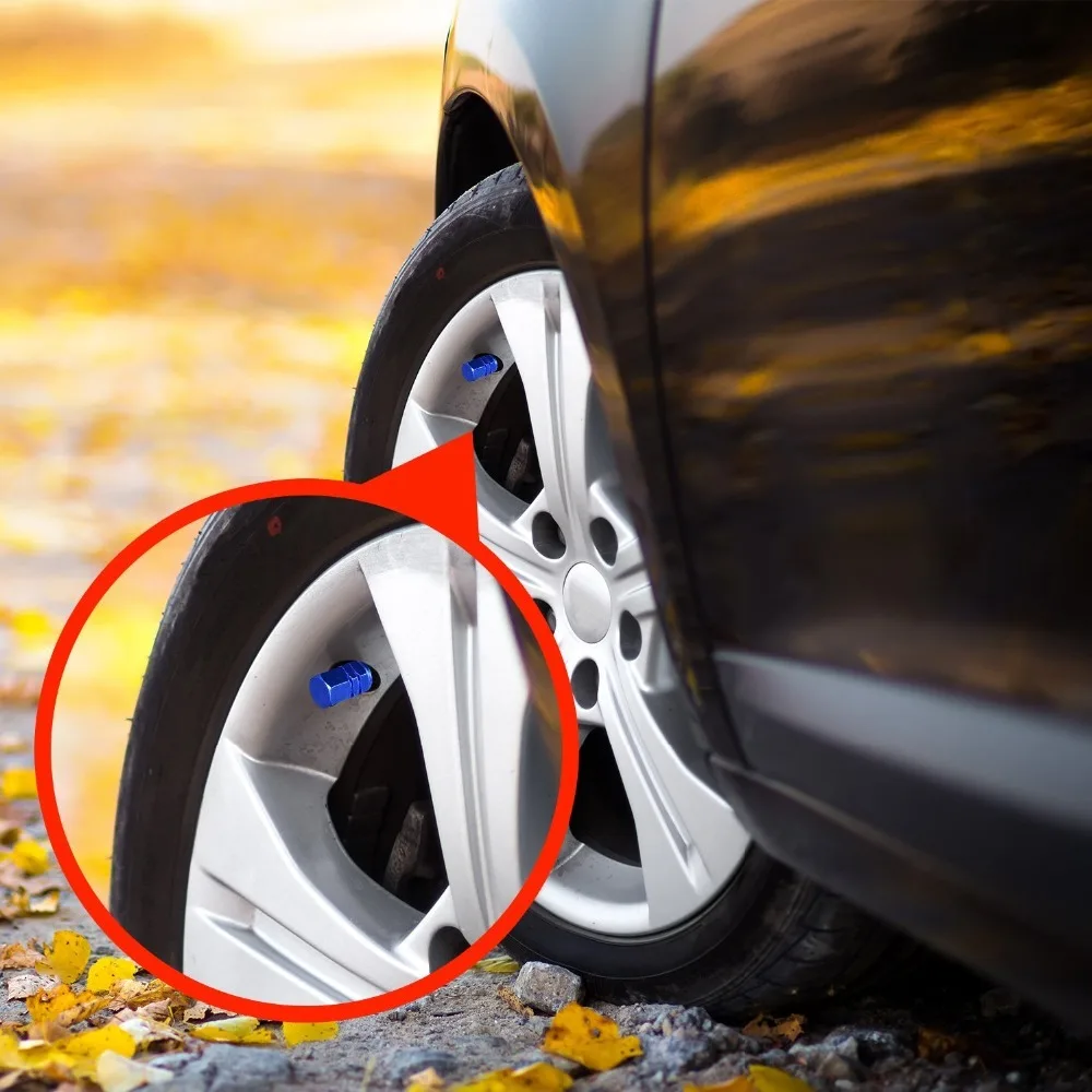 

Aluminum Alloy Car Wheel Tire Valve Caps Covers Airdust WaterproofTyre Rim Stem For Automobiles Motorcycles Trucks Bikes