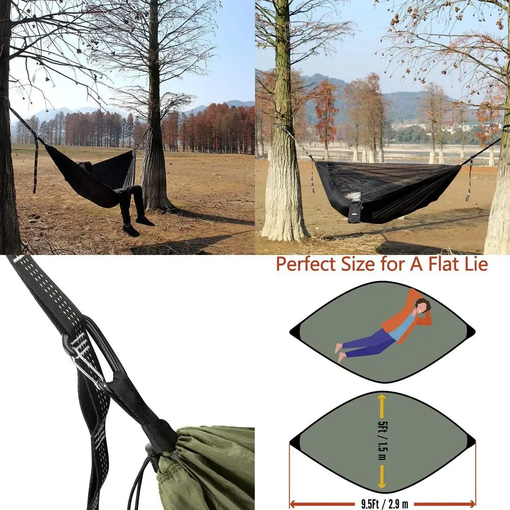 Camping Hammock Wit…