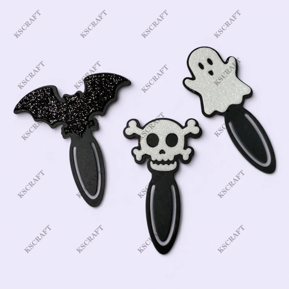 KSCRAFT Halloween Paper Clip Cutting Dies Stencils for DIY Scrapbooking Decorative Embossing DIY Paper Cards