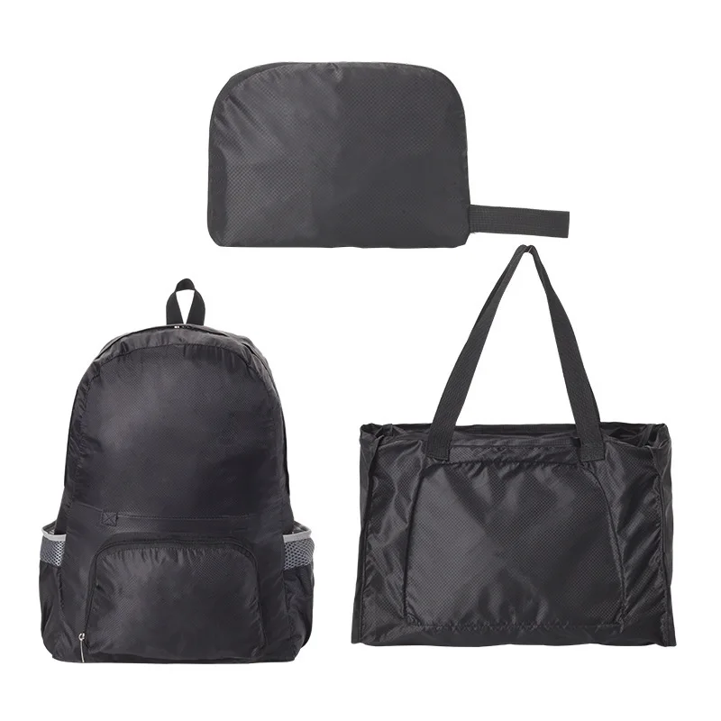 

Dual-purpose foldable travel backpack outdoor sports water-resistant hiking lightweight backpack travel bag