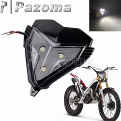 LED Headlight For Trial MX 125 150 250 300 350 400 450 505 525 530 Gas Gas TXT EC EXC-F SX XC XC-F XC-W Enduro Running Head Lamp