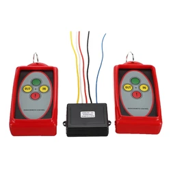 12V-24V 433Mhz Digital Wireless Winches Remote Control Recovery Kit For Jeep SUV Off-Roads Trucks
