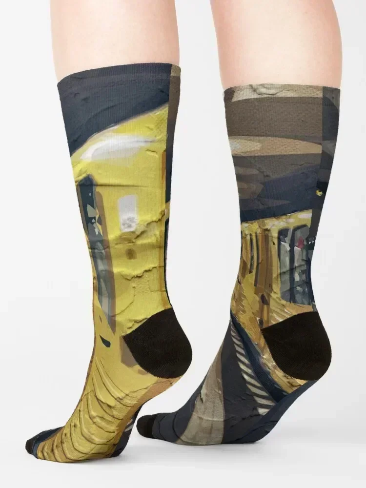 Untergrundbahn Socks cartoon tennis Stockings man gift Socks Man Women's