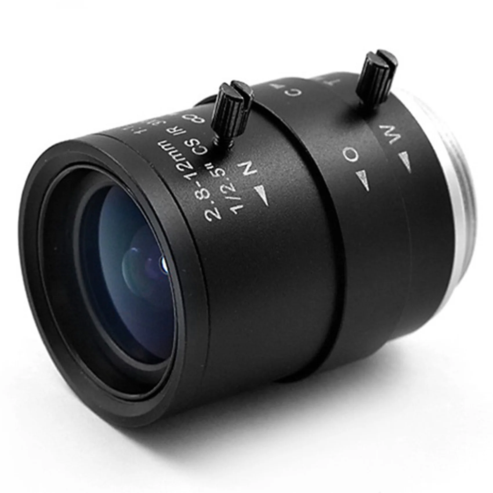 Lensa Kamera CCTV HD 3MP 2.8-12mm, dudukan CS Zoom Manual Varifocal untuk kamera keamanan industri