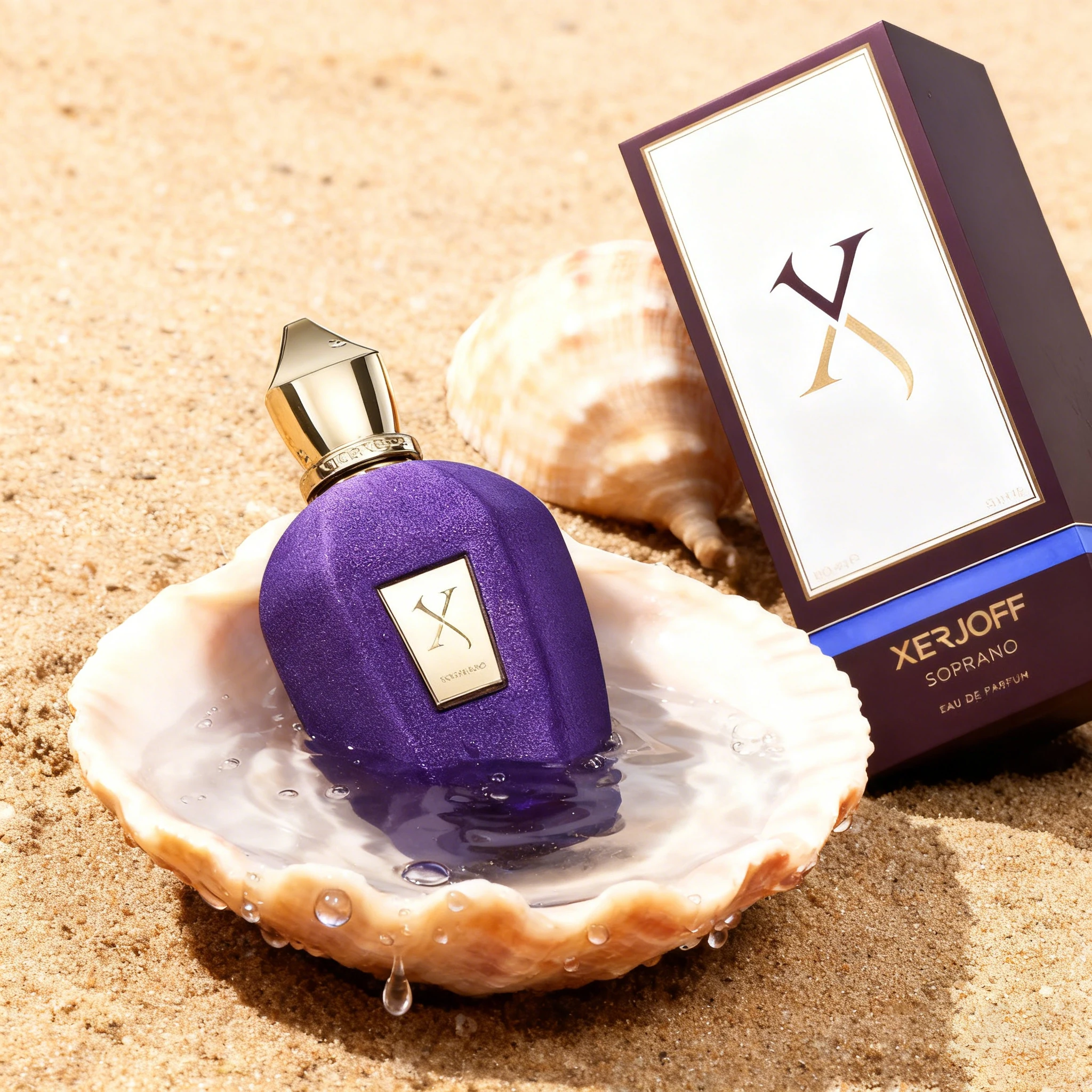 زيرجوف سوبرانو |   رذاذ عطر زجاجة أرجوانية فاخرة، عطر زهور رقيق، عطر يدوم طويلاً، عطر للرجال والنساء