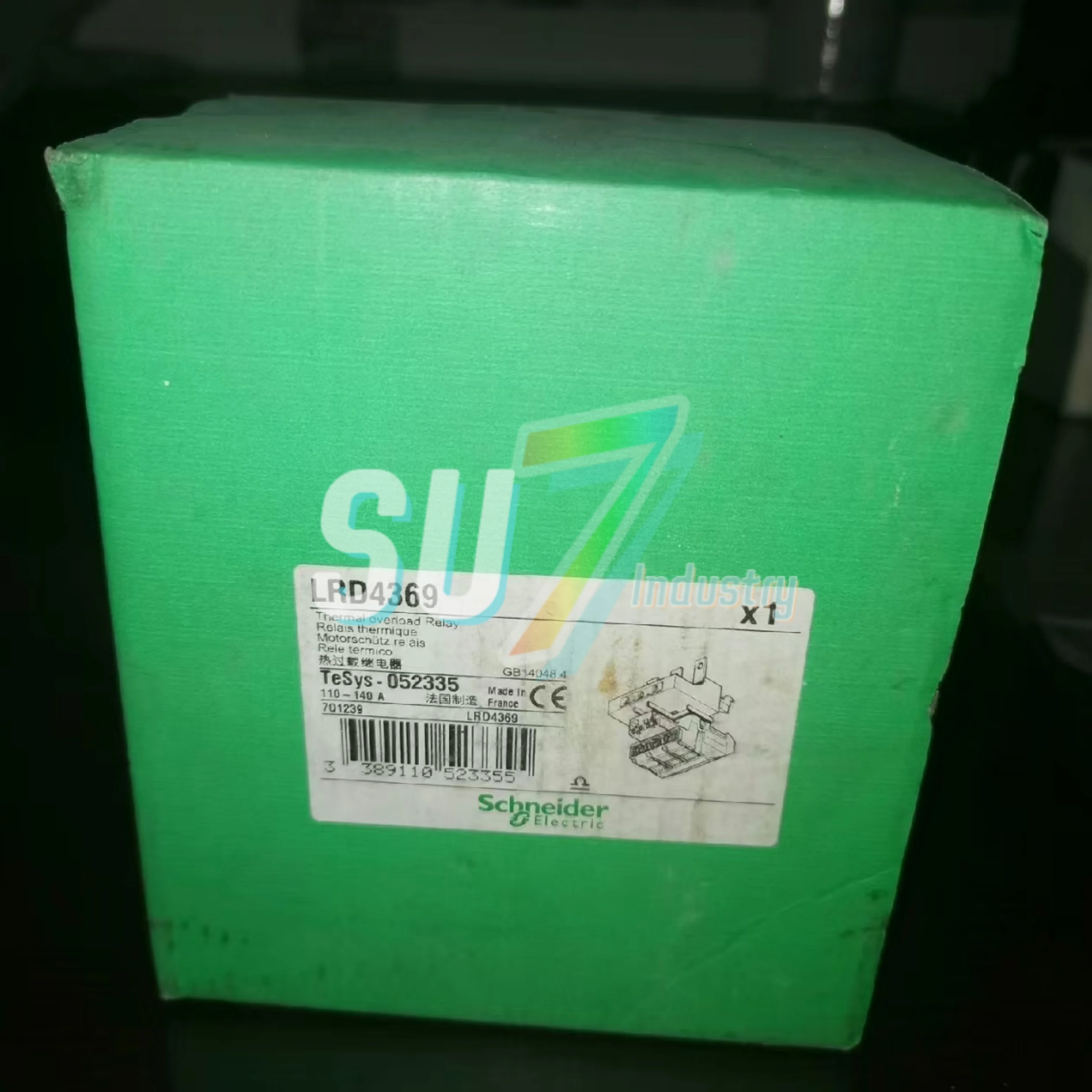

LRD4369 Thermal Overload Relay New original
