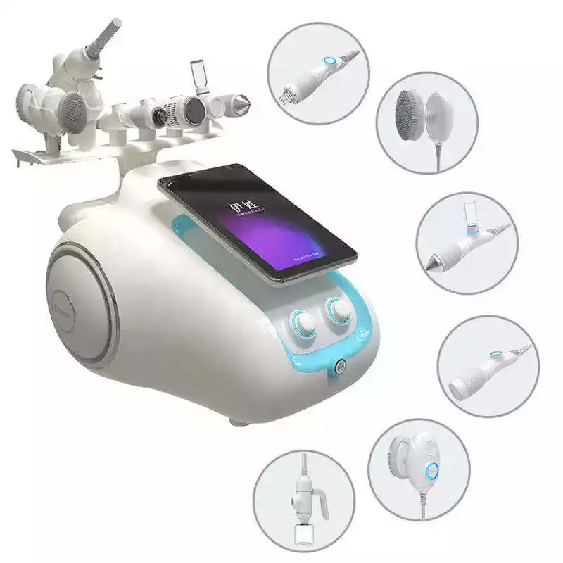 Equipamento de limpeza facial portátil, Concentrador De Oxigênio Bolha, Dermabrasion Plasma, Facial Care Device, Spa, Estética Profissional