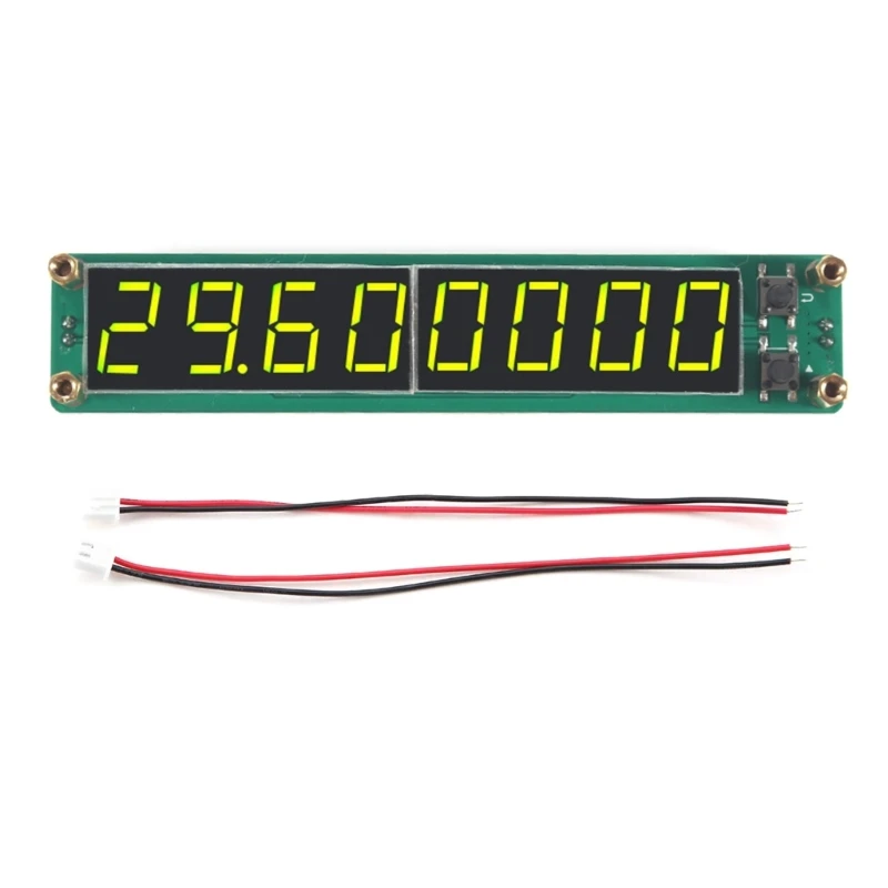 PLJ~8LED RF Signal Frequency Counter Tester Digital Cymometer Tester 0.1MHz to 2400MHz For Signal Analysis