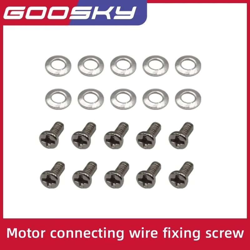 GOOSKY S2 Main/Tail Motor Connecting Wire Fixing Screw Package Helicopter Parts GT000107