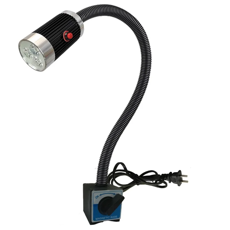 LED magnetic CNC machine tool working lamp head switch numerical control lathe punch machine mechanical lighting 24V36V220V