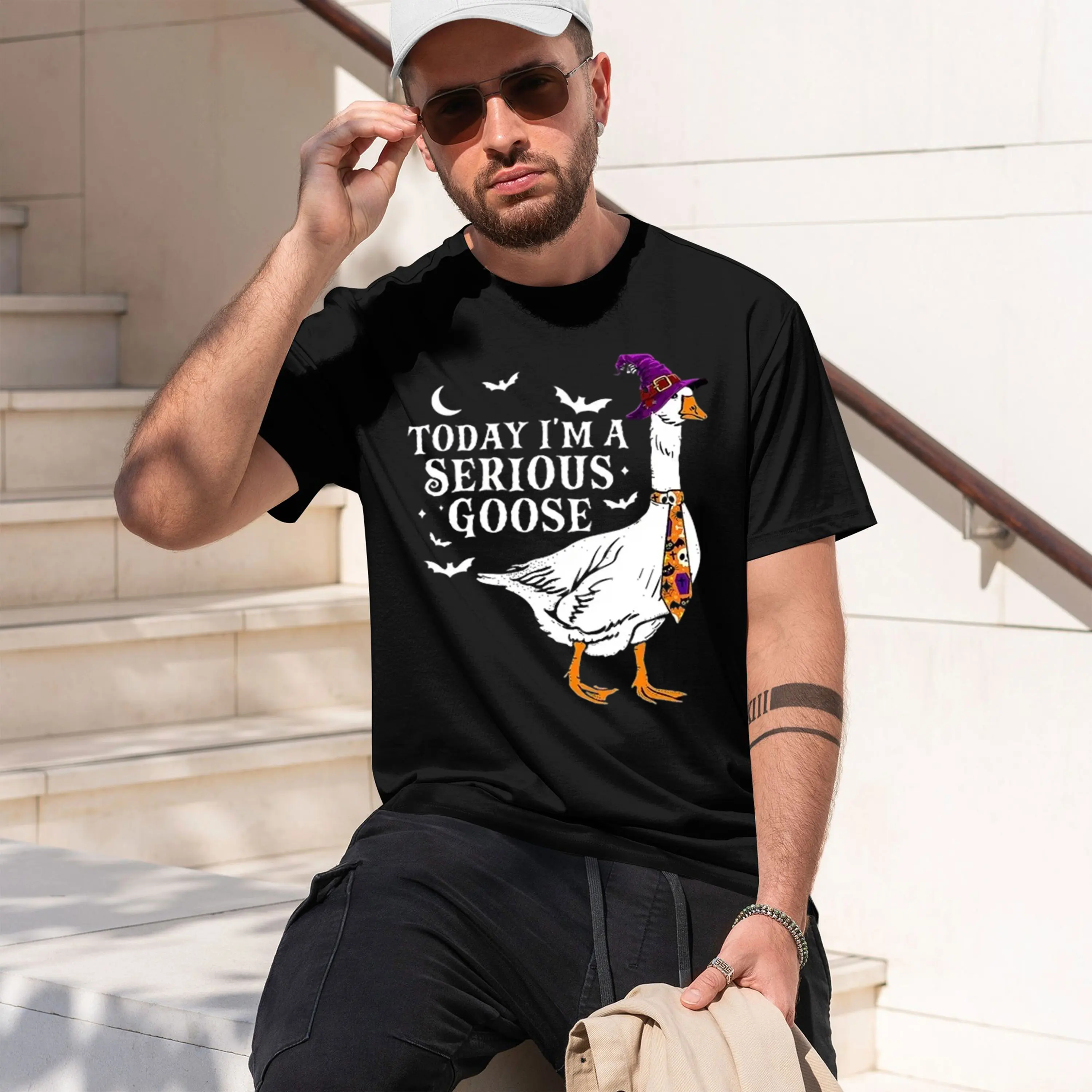 Today I'm A Serious T Shirt for Men Women Sarcast Adult Humor Funny Halloween T-shirt Casual Tees 2026 New Model Men’s Short-sle