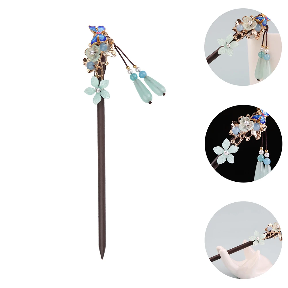 

Aventurine Jade Stick Chopstick Hair Chopstick Hairpin Bun Court Style Wedding Proms Cosplay Daily Life Durable Quality