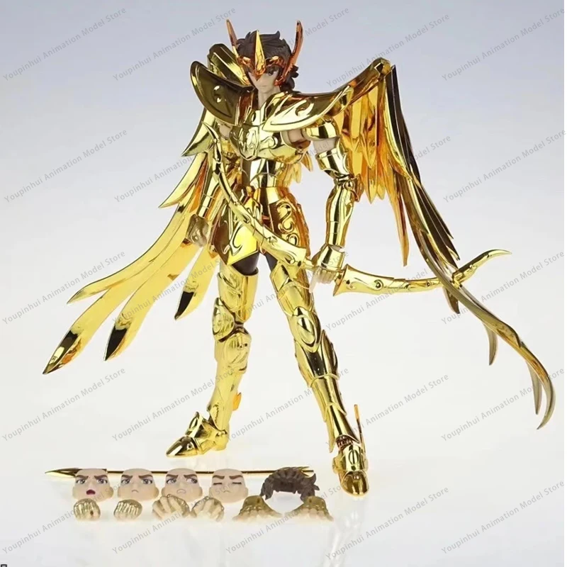 MST Saint Seiya Myth Cloth EXM Sagittarius Aiolos w Pegasus Head 24K/OCE/Dark Gold Knights of the Zodiac Action Figure In Stock