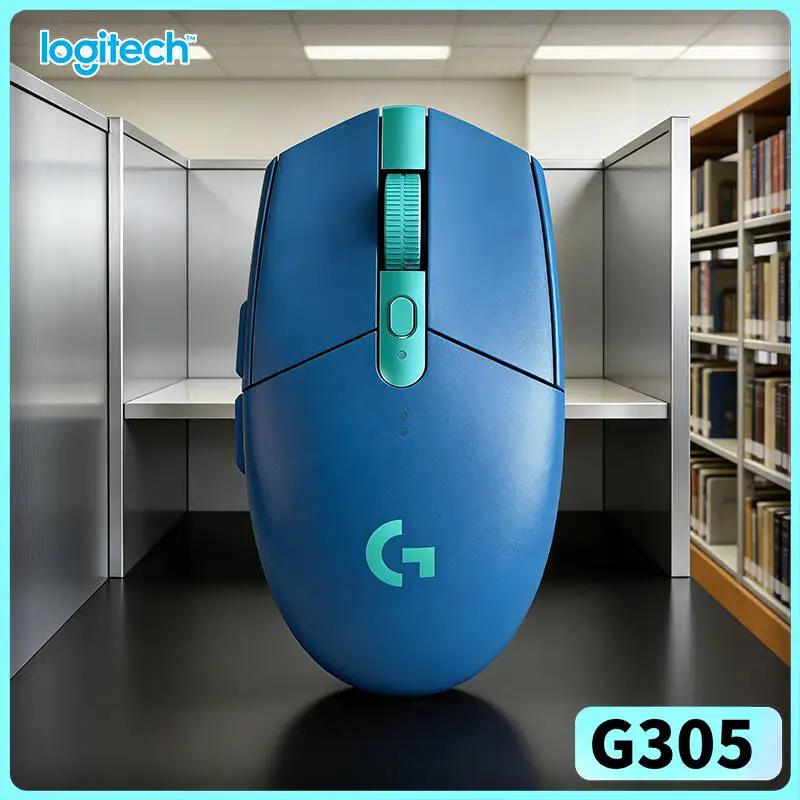 

G305 LIGHTSPEED Wireless Gaming Mouse from Logitech, 12000 DPI HERO Precision, 6 Customizable Buttons, 250h Battery, PC Mac