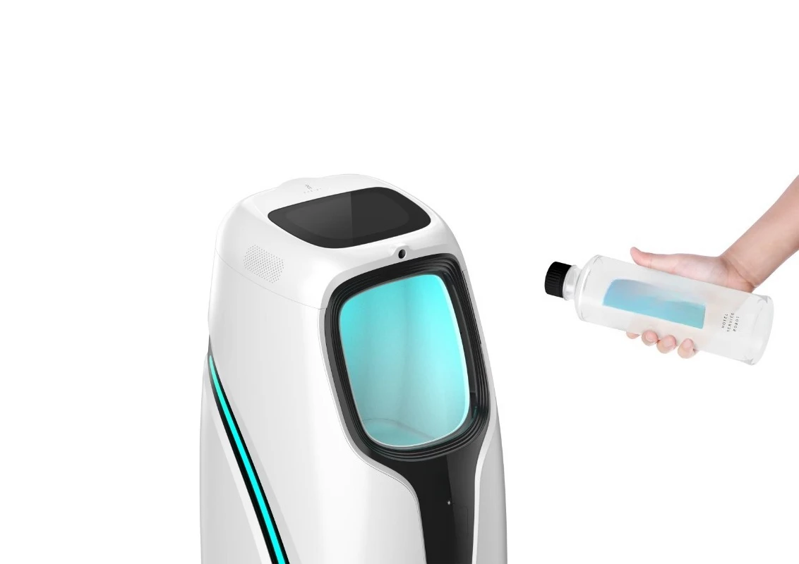 Robot Manufacturers Autonomous Meal Smart Robotic Food Commercial Delivery by Robot for Hotel