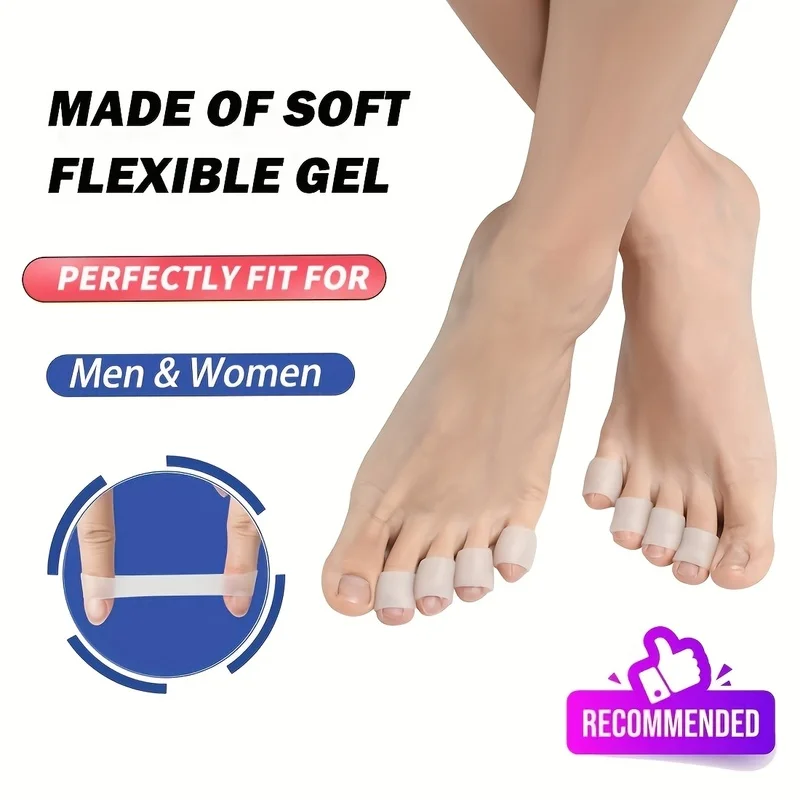 8Only white silicone toe caps are included，Suitable for running、Hiking and dancing，Soft and flexible dance shoes for sports prot