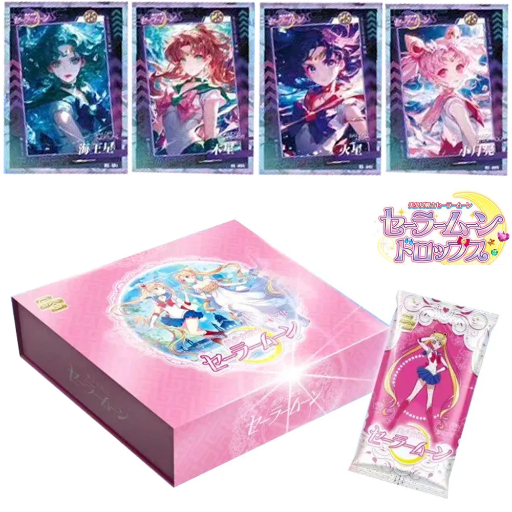 

Sailor Moon Card Anime Character Fantasy Love Beauty Cute Themed Pretty Girl Collection Cards Limited Sale Children Gifts