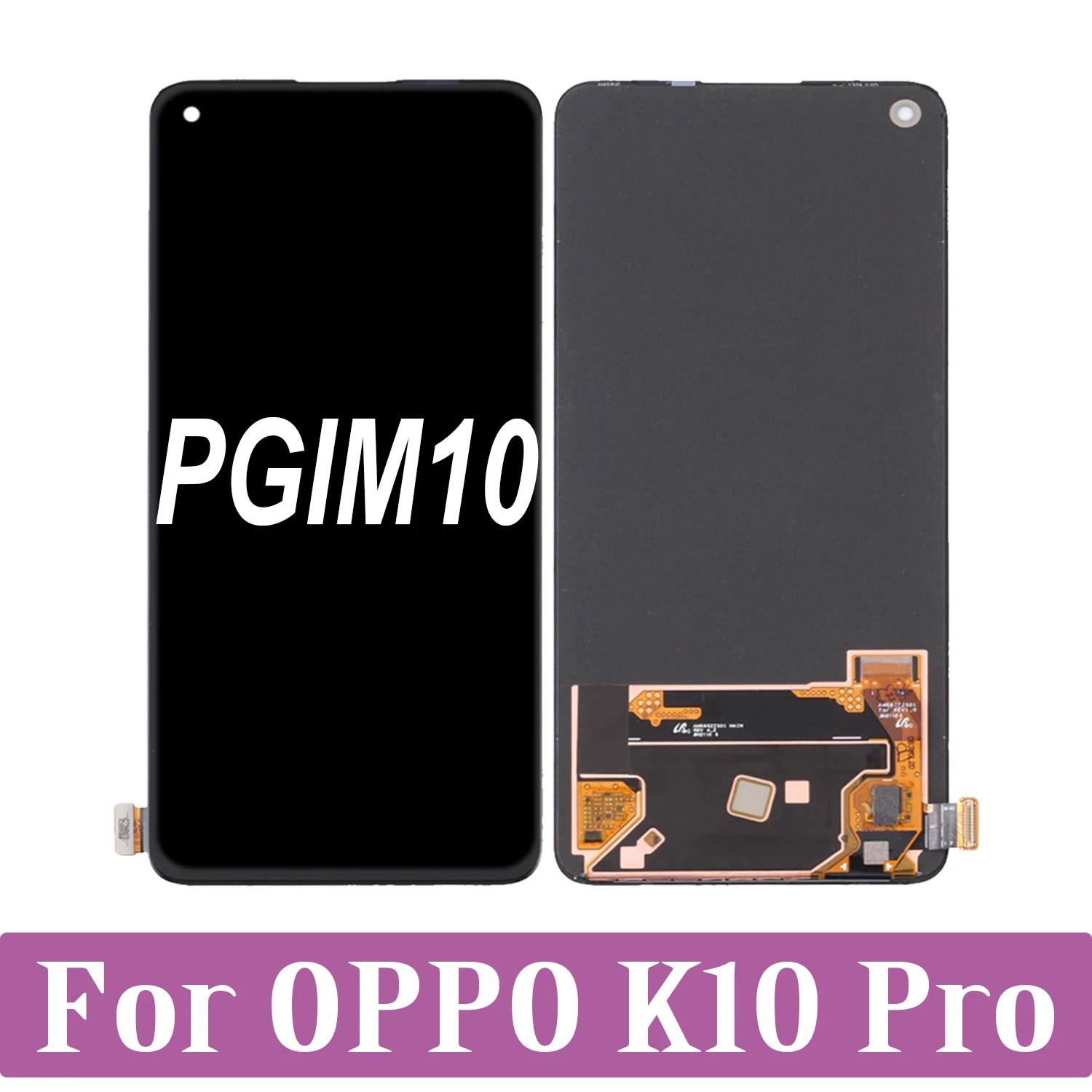 

Original 6.62'' AMOLED For OPPO K10 Pro K10Pro PGIM10 LCD Display Touch Screen Replacement Digitizer Assembly