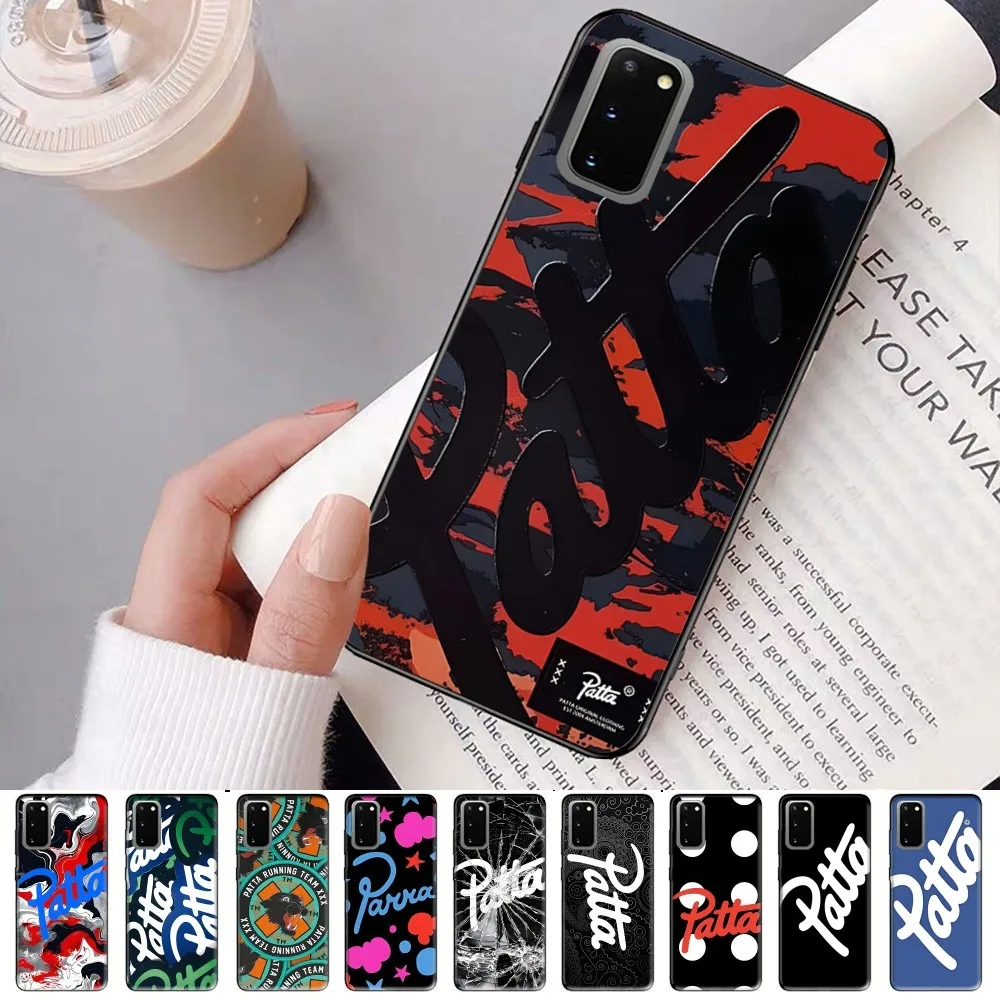 Fashion P-patta Phone Case For Samsung S 9 10 20 21 22 23 30 23 24 Plus Lite Ultra FE S10lite Fundas