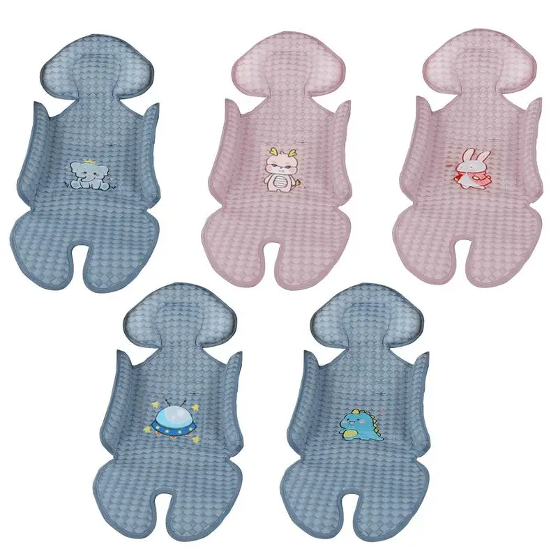 

Summer Baby Stroller Cushion Cooling Seat Mats for Kids Pram Comfortable Soft Baby Sleep Cushions Outdoor Breathable Pram Pads