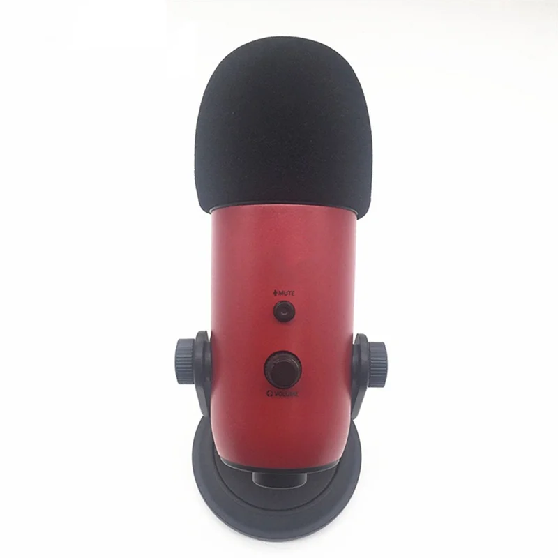 GO-Foam Microphone Windscreen For Blue Yeti Yeti Pro Condenser Microphone Cover -Filter Mic Cover Windshield