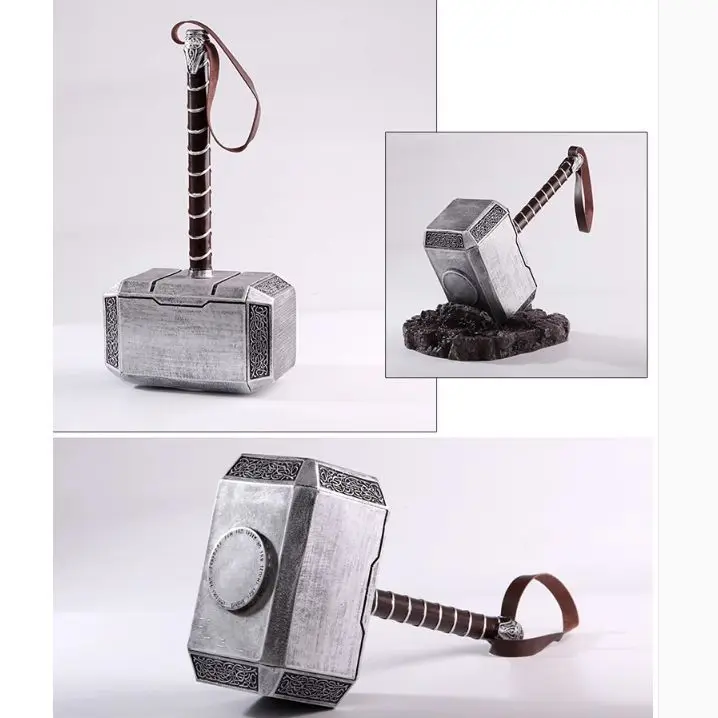 Marvel The Avengers movie peripherals: Mjolnir models, creative personality, handsome figures, decorative ornaments, boy gifts