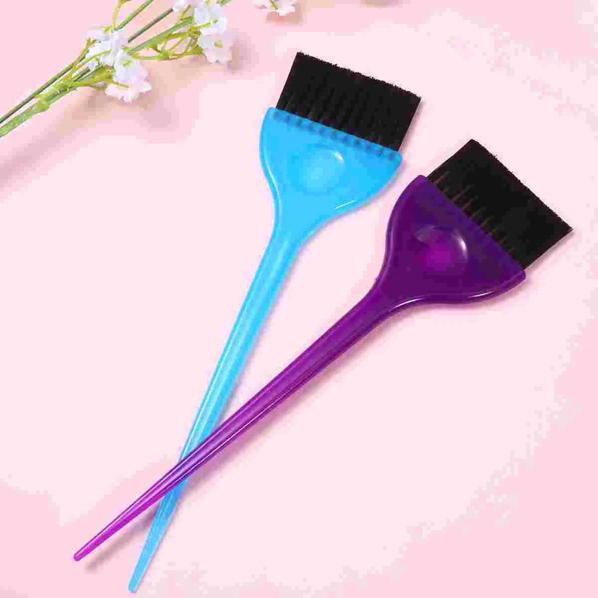 

5 Pcs Practical Hair Dye Comb Useful Coloring Single Sided Hairdressing Styling