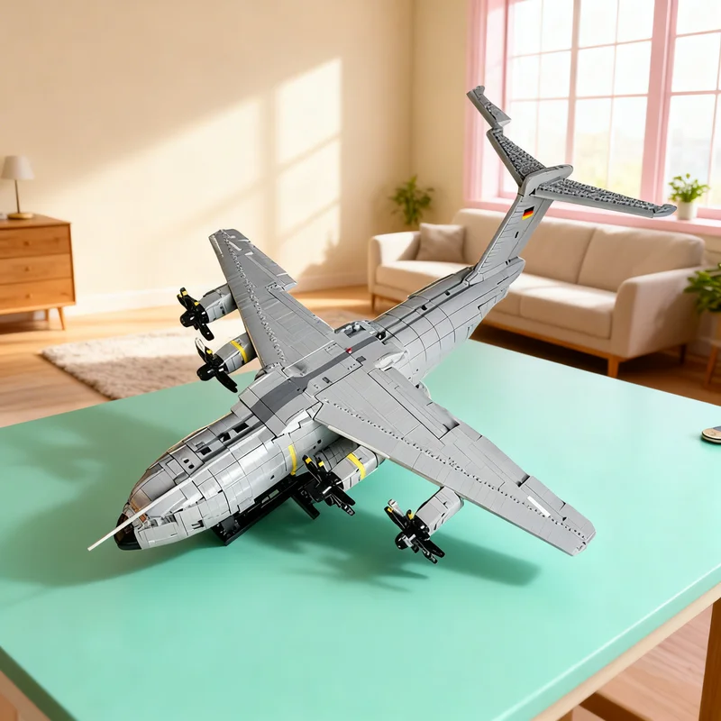 

9228pcs MOC Airbus A400M Atlas Without Power Creator Expert Model Building Blocks Creative Display Gift Collectible Decor Kids