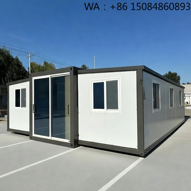 Plug And Play  SystemLuxury Villa  Power Off-grid Modular 20FT 40FT Expandable Container House Modern Warehouse Granny