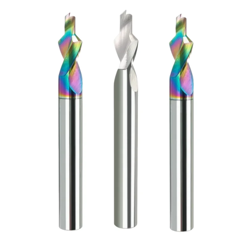 

Step Drill Bit 90 Degree CNC Precision Solid Carbide Drilling Tools DLC Coated Screw Hole 1pcs