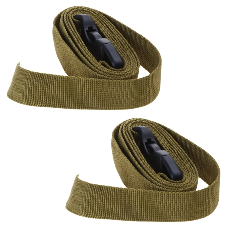 2pcs Regulable Luggages Lash Belt Strap Cargo Tie Down with Quickly Release Buckles for Travel Packings Outdoor Tie Belt