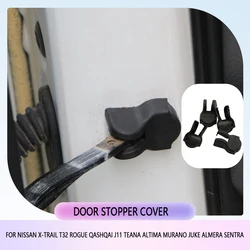 Door Stopper Cover for Nissan X-trail T32 Rogue Qashqai J11 Teana Altima Murano Juke Almera Sentra Car Accessories