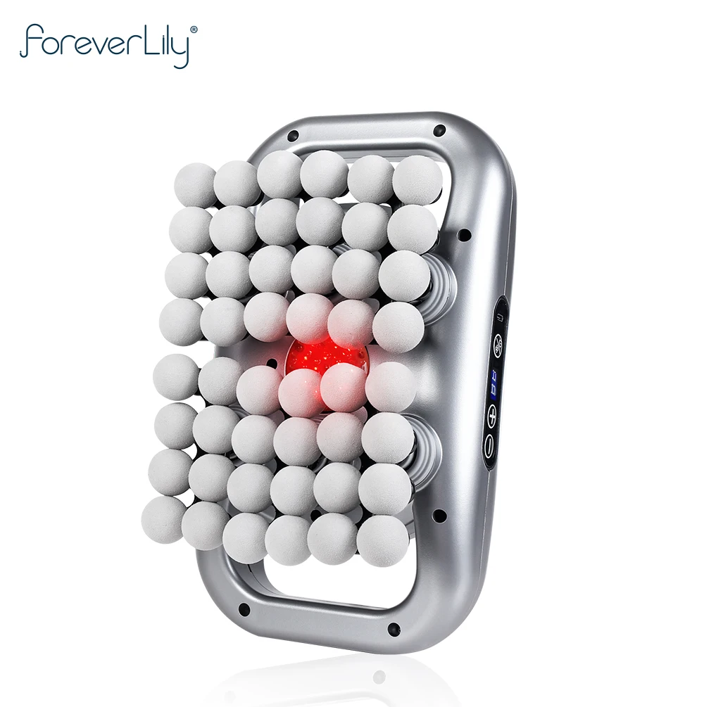 

48-головочный фасциальный пистолет, высокочастотный вибрационный фасциальный пистолет, массажер для спины, талии, бедер, массажер для шеи, плеч, эффективно расслабляет мышцы