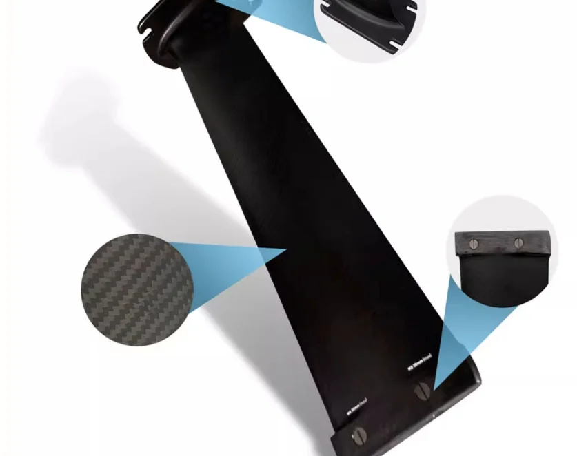 High-Performance 75cm Full Carbon Fiber Mast for Waterplay Surfing High Modulus HM Carbon Accessory for SUP  Wingfoi