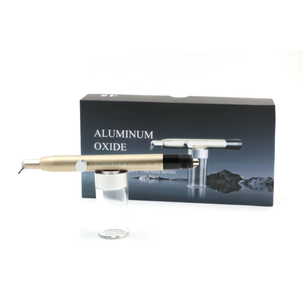 JUMTOP Dental Aluminum Oxide Micro Blaster Air Abrasion Polisher Teeth Whitening Cleaning Sandblasting Gun, without Coupling
