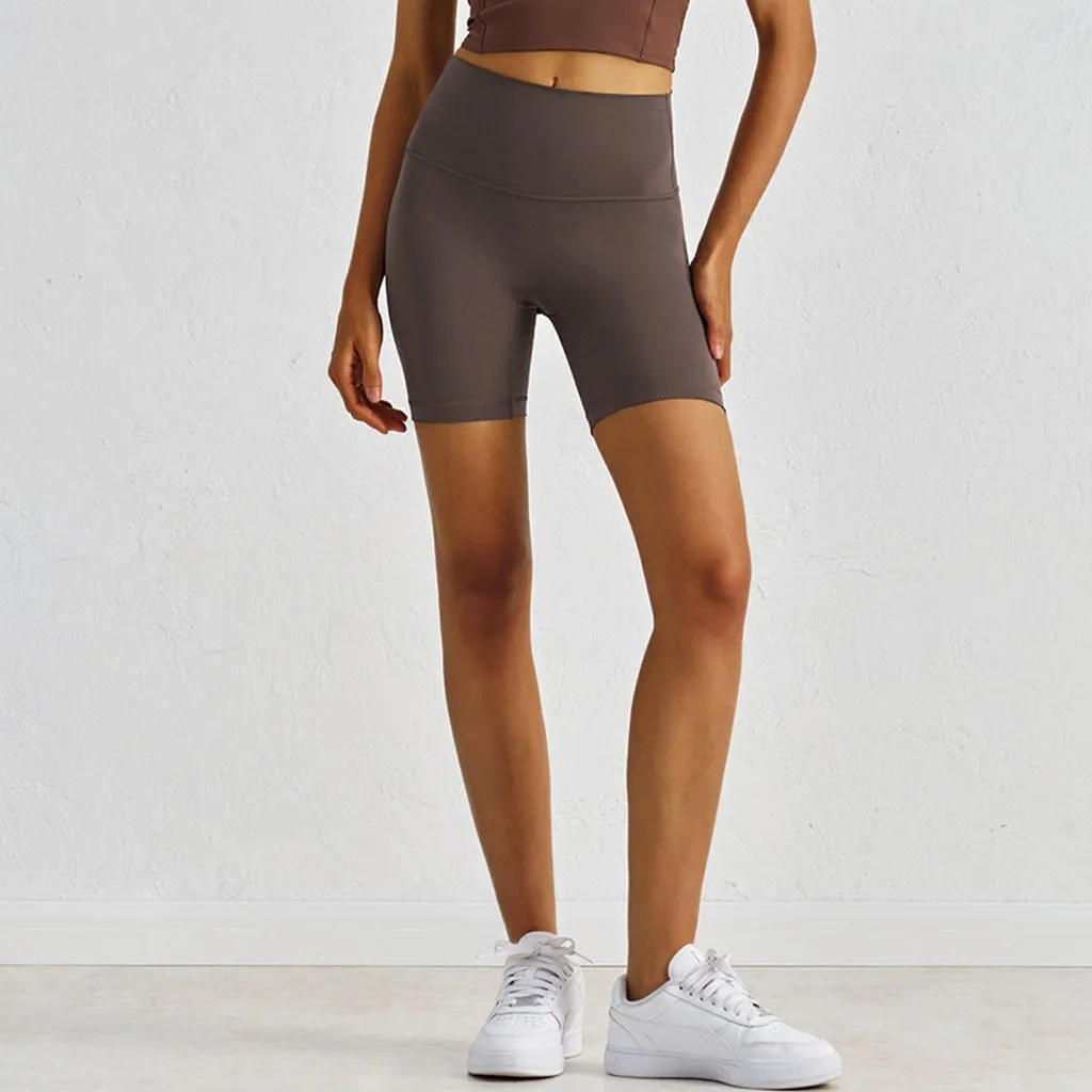 

Новые шорты для йоги с высокой талией, женские мягкие шорты для йоги, спортивные шорты для бега, подъем ягодиц, леггинсы для спортзала, короткая спортивная одежда для велоспорта
