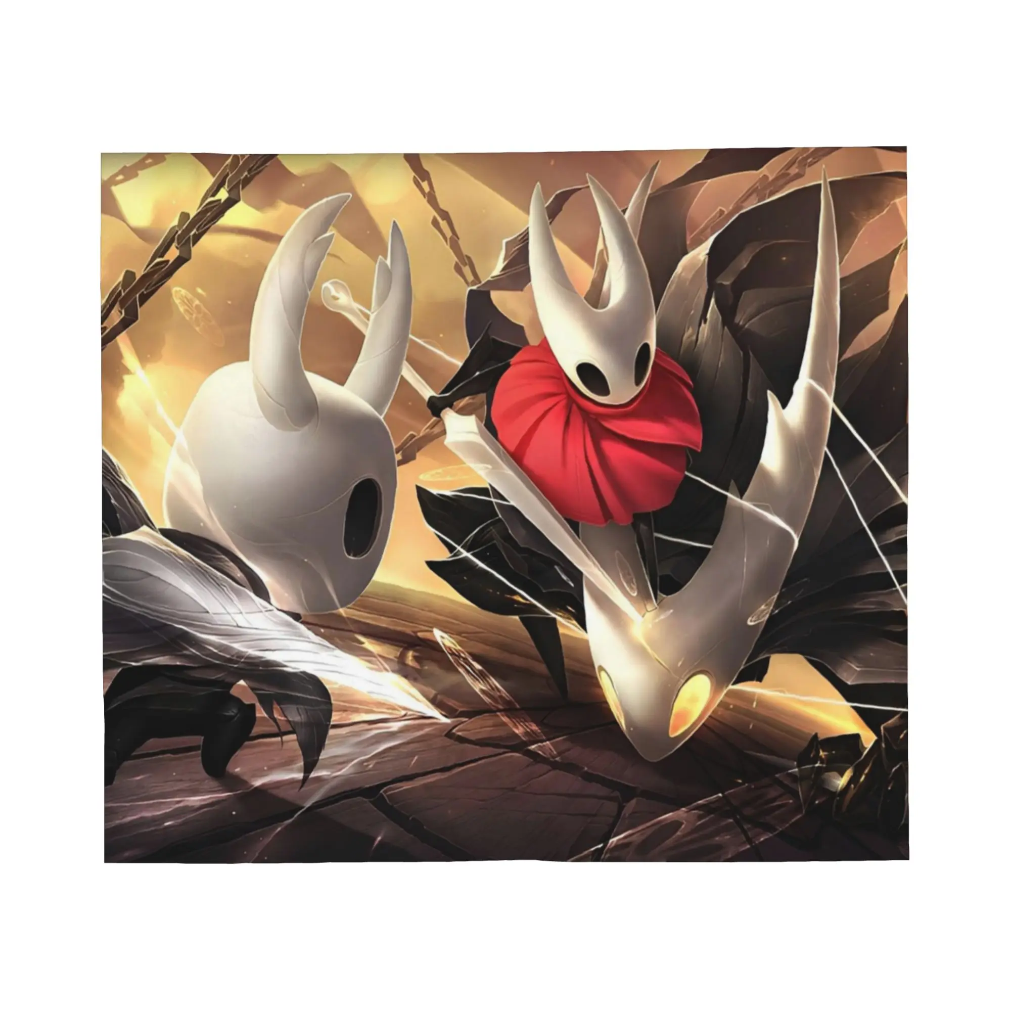 جوفاء فارس Silksong الفانيلا رمي البطانيات مغامرة لعبة البطانيات للفراش غرفة نوم دافئة الفراش يلقي #2